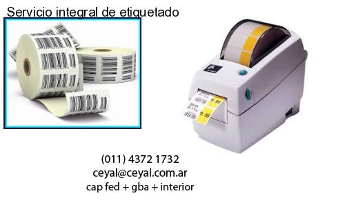Servicio integral de etiquetado