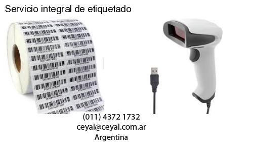 Servicio integral de etiquetado
