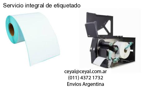 Servicio integral de etiquetado