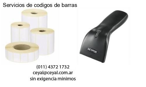 Servicios de codigos de barras