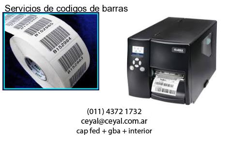 Servicios de codigos de barras