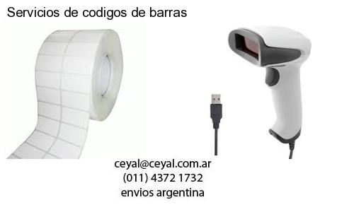 Servicios de codigos de barras