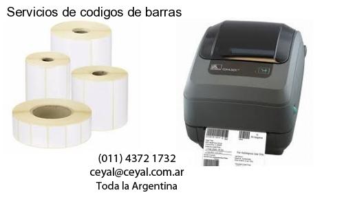 Servicios de codigos de barras