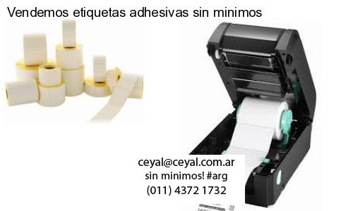Vendemos etiquetas adhesivas sin minimos