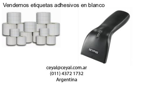 Vendemos etiquetas adhesivos en blanco
