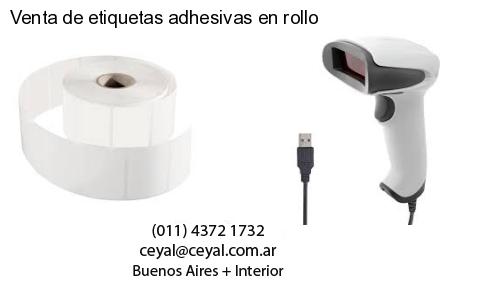Venta de etiquetas adhesivas en rollo