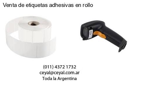 Venta de etiquetas adhesivas en rollo