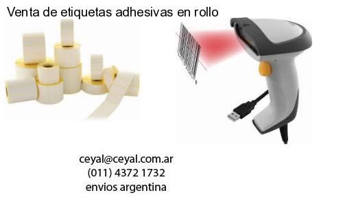 Venta de etiquetas adhesivas en rollo