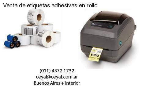 Venta de etiquetas adhesivas en rollo
