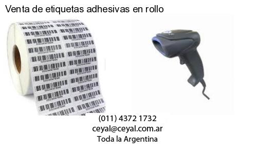 Venta de etiquetas adhesivas en rollo