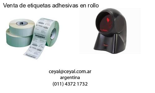 Venta de etiquetas adhesivas en rollo