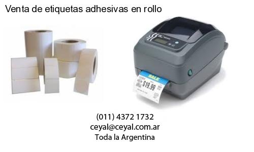 Venta de etiquetas adhesivas en rollo