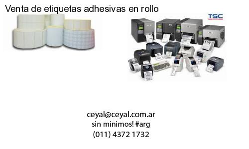 Venta de etiquetas adhesivas en rollo