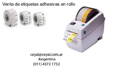 Venta de etiquetas adhesivas en rollo