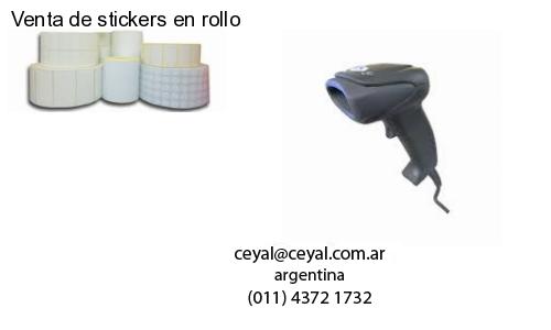 Venta de stickers en rollo