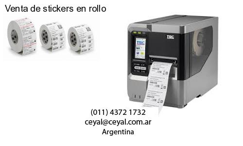 Venta de stickers en rollo