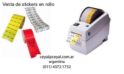 Venta de stickers en rollo