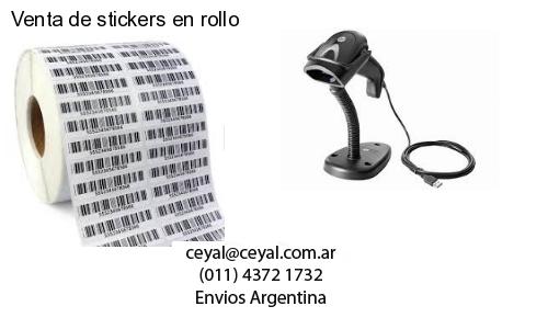 Venta de stickers en rollo