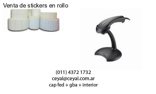 Venta de stickers en rollo