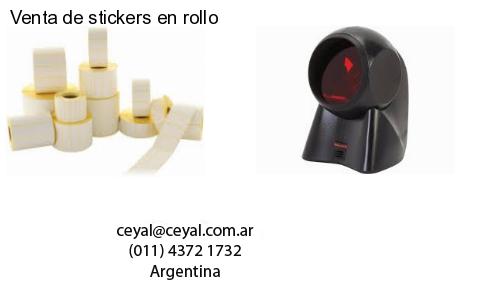 Venta de stickers en rollo