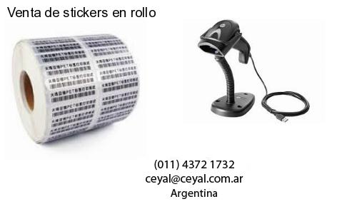 Venta de stickers en rollo