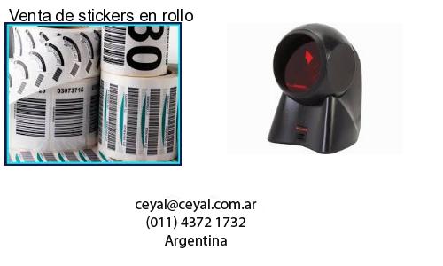 Venta de stickers en rollo
