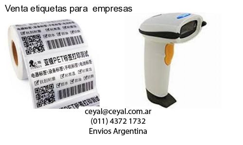 Venta etiquetas para  empresas