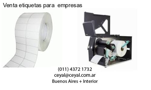 Venta etiquetas para  empresas