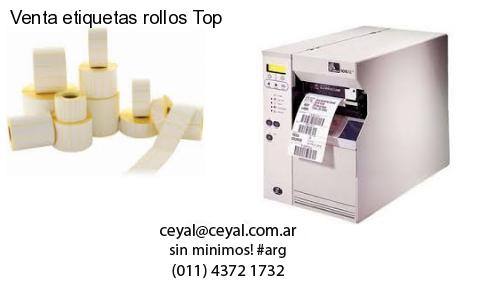 Venta etiquetas rollos Top