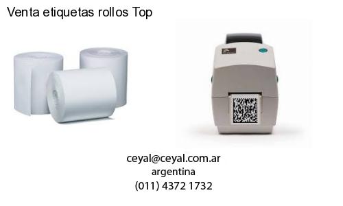 Venta etiquetas rollos Top