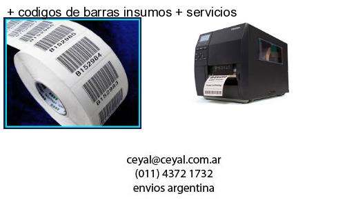   codigos de barras insumos   servicios