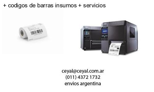   codigos de barras insumos   servicios