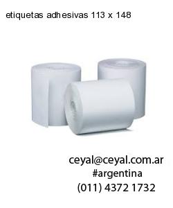 etiquetas adhesivas 113 x 148