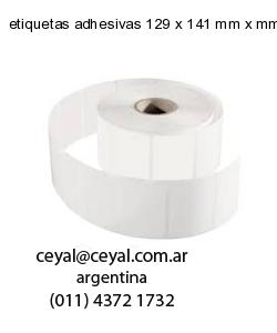 etiquetas adhesivas 129 x 141 mm x mm