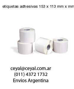 etiquetas adhesivas 153 x 113 mm x mm