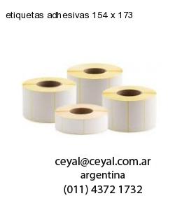etiquetas adhesivas 154 x 173