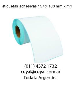 etiquetas adhesivas 157 x 180 mm x mm