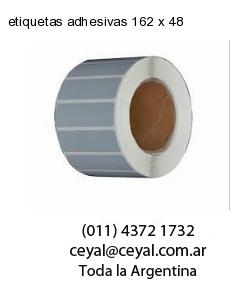etiquetas adhesivas 162 x 48