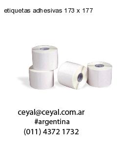 etiquetas adhesivas 173 x 177