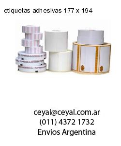 etiquetas adhesivas 177 x 194