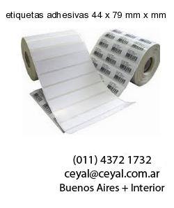 etiquetas adhesivas 44 x 79 mm x mm