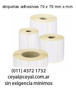 etiquetas adhesivas 79 x 79 mm x mm