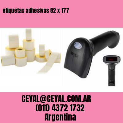 etiquetas adhesivas 82 x 177