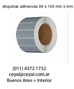 etiquetas adhesivas 96 x 109 mm x mm