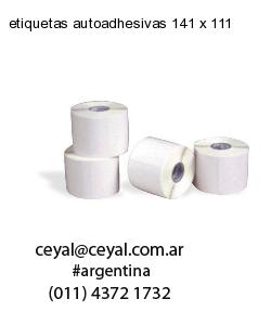 etiquetas autoadhesivas 141 x 111