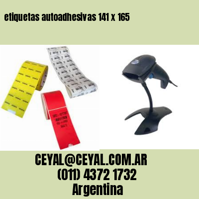 etiquetas autoadhesivas 141 x 165