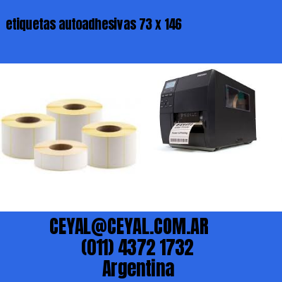 etiquetas autoadhesivas 73 x 146