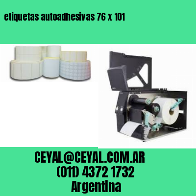 etiquetas autoadhesivas 76 x 101