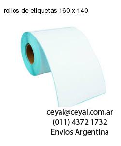 rollos de etiquetas 160 x 140