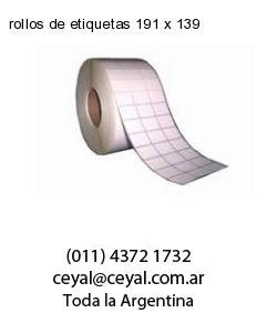rollos de etiquetas 191 x 139